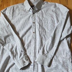 32 bar Blues Button Down Long Sleeve Xl